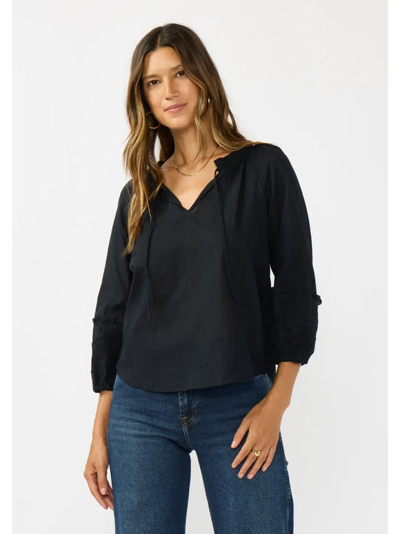 Frilled Sleeve Blouse