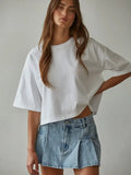 Relaxed Drop Shoulder Tee