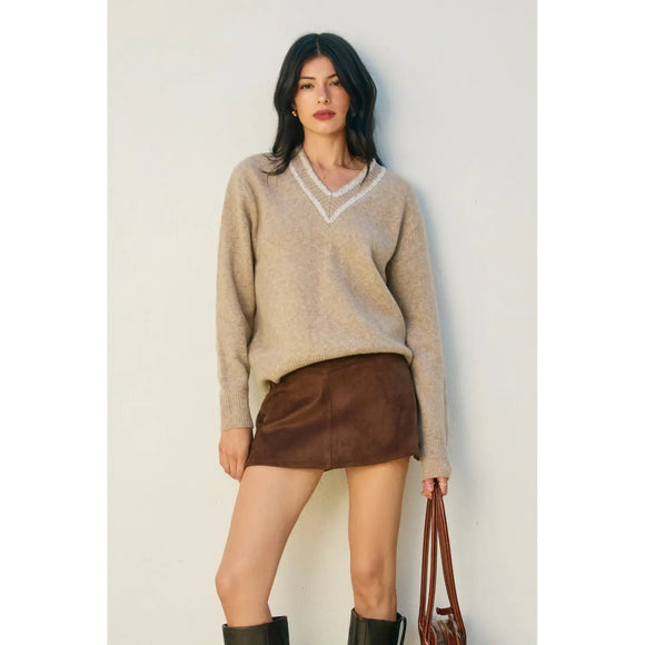 Gabby V Neck Sweater