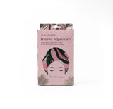 Lemon Lavender Mane Squeeze Reversible Satin Hair Towel