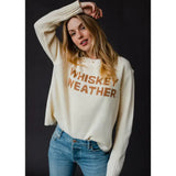 "Whiskey Weather" Sweater