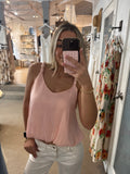 Ashley knot strap top