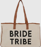 "Bride Tribe" Canvas Tote