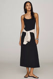 Z Supply Charisma Midi Black Dress