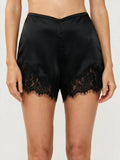 Scalloped Lace Shorts