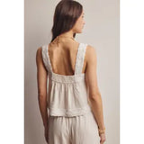 Elise Embroidered Tank