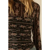 Faith Floral Mesh Bodysuit