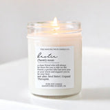 Bestie Noun Soy Candle / Lavender Vanilla / Friend Gift