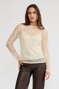 Ginny Sequined Blouse