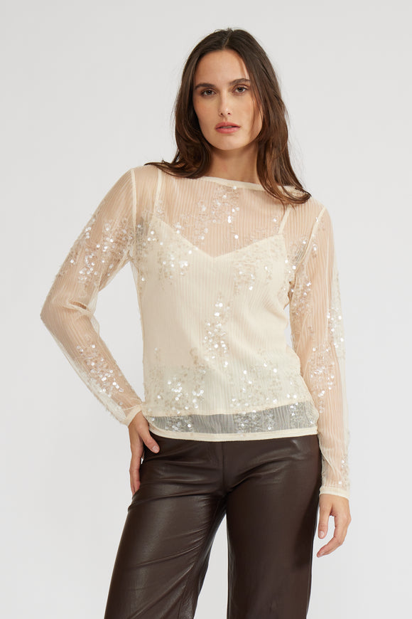 Ginny Sequined Blouse