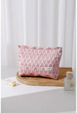 Love Jacquard Cosmetic Bag