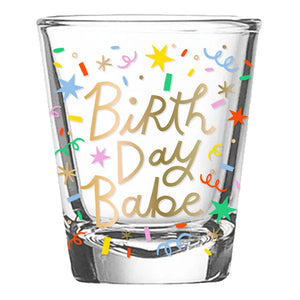 "Birthday Babe" Shot Glass