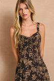 Nightfall Botanic Maxi Dress