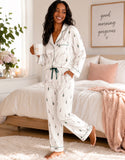 Champ Satin PJ Set
