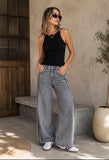 Wendy Washed Stripe Jeans