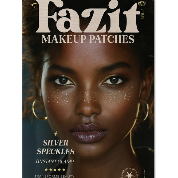Silver Stardust Speckle Makeup Patches