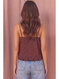 Evelyn Embroidered Ginghan Tank