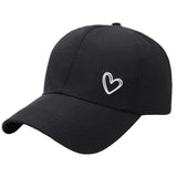 Heart Embroidered Hat