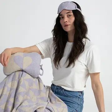 Amore Travel Blanket & Eye Mask Set