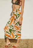 Tropical Midi Skirt