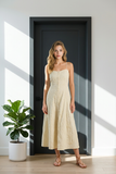 Z Supply Angel Eyes Textured Midi Dress