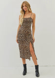 Chelsey Cheetah Midi Dress