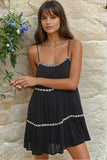 Becca Tiered Romper dress