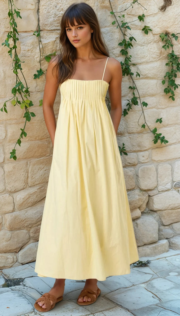 Lemon Maxi Dress