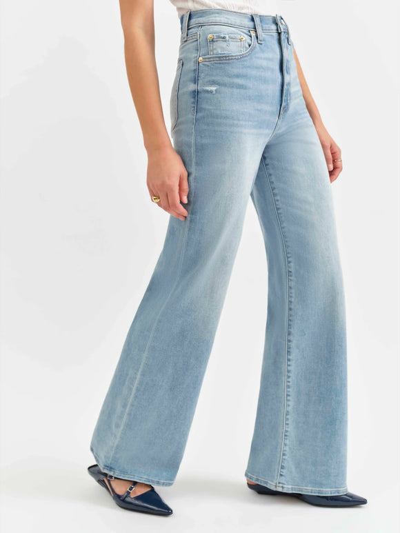 Daze Far Out High Rise Wide Leg in Blooming Vintage
