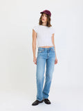 Daze Rebel Mid Rise Slim Straight in On Repeat