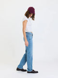 Daze Rebel Mid Rise Slim Straight in On Repeat