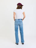 Daze Rebel Mid Rise Slim Straight in On Repeat