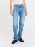 Daze Rebel Mid Rise Slim Straight in On Repeat