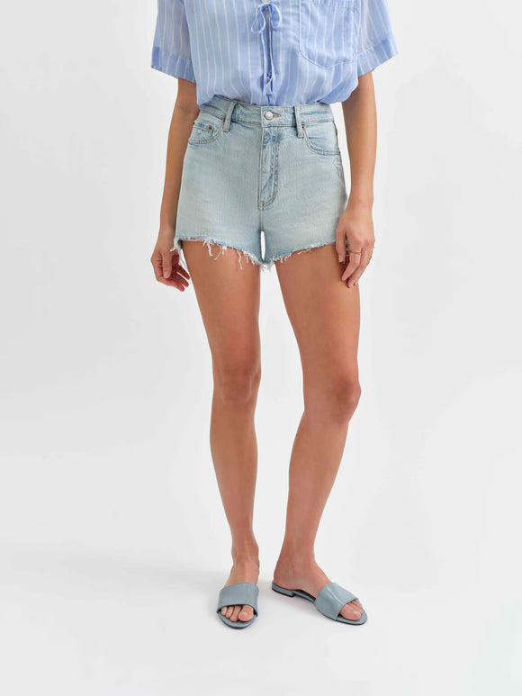 Daze Troublemaker High Rise Short in Gifted Vintage