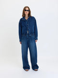 Daze Phantom Funnel Neck Jacket in Rush