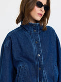 Daze Phantom Funnel Neck Jacket in Rush