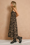 Nightfall Botanic Maxi Dress