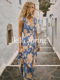Z Supply Malene Bloom Floral Maxi Dress