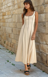 Bri  Flare Midi Dress