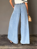 Tencel Wide Leg Pants