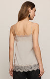 Z Supply Roselle Lace Cami Frosted Pearl