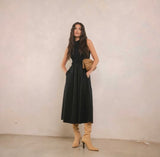 Elsie Black Maxi Dress