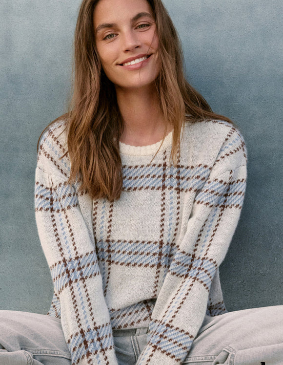 Z Supply Junction Plaid Sweater