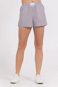 Coffee Stripe Short