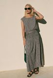 Z Supply Merit Cropped Gingham Linen Top