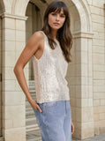 Kiley Sequin Top