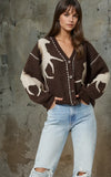 Horse Cardigan Sweater