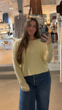 Dreamy Butter Yellow Sweater
