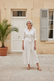Perfect Pinstripe Midi Shirtdress