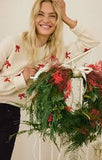 Z Supply Tie The Ribbon Sweater Warm  White